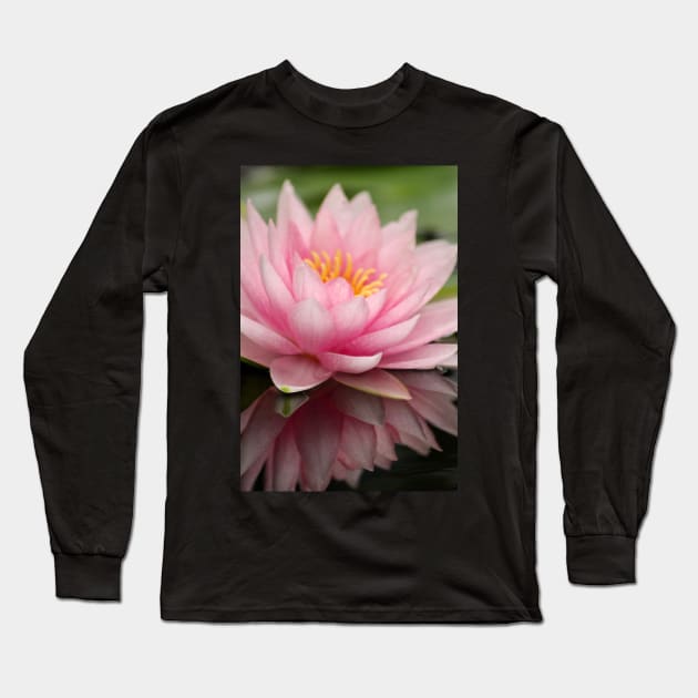 Pink lily Long Sleeve T-Shirt by SandiLin